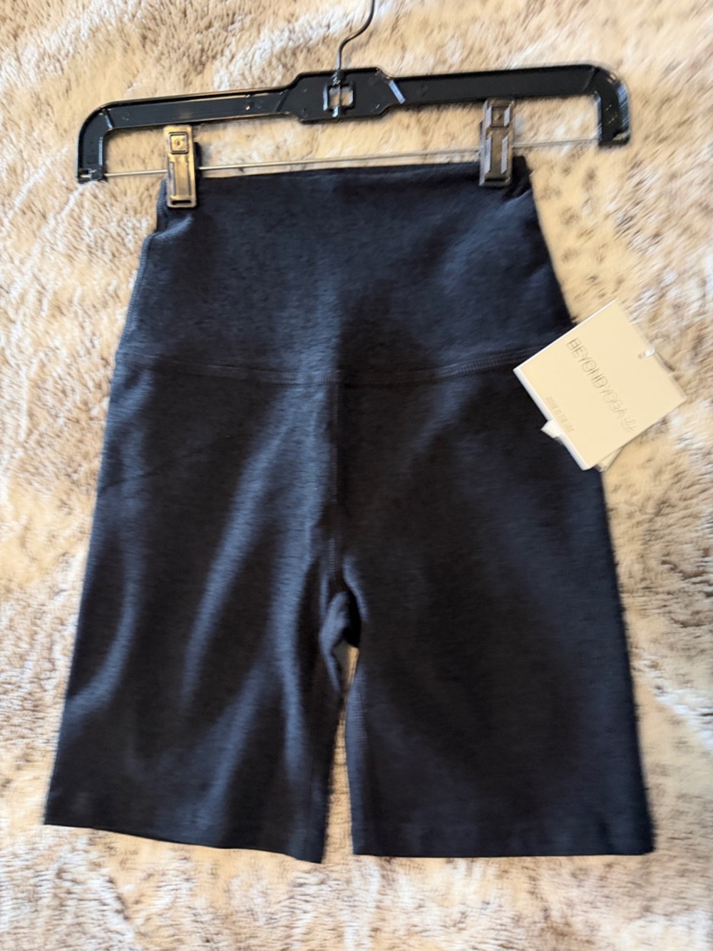 NWT Beyond Yoga Space Dye High-Waist Bike Shorts